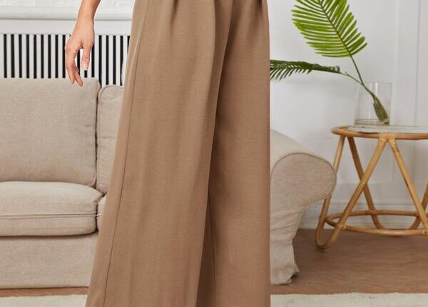 موضة البناطيل الواسعة بأجمل موديلاتها